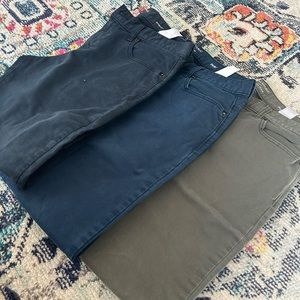 Men’s Banana Republic Slim Fit Travel Jean Bundle